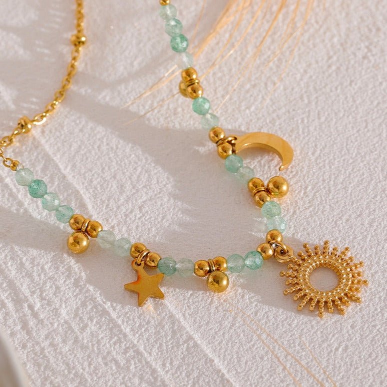 Charm 18k Gold Plated Necklace