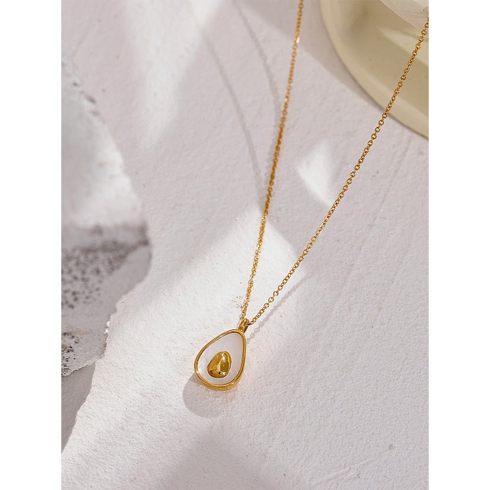 Golden Fruit 18k Gold Plated Pendant Necklace